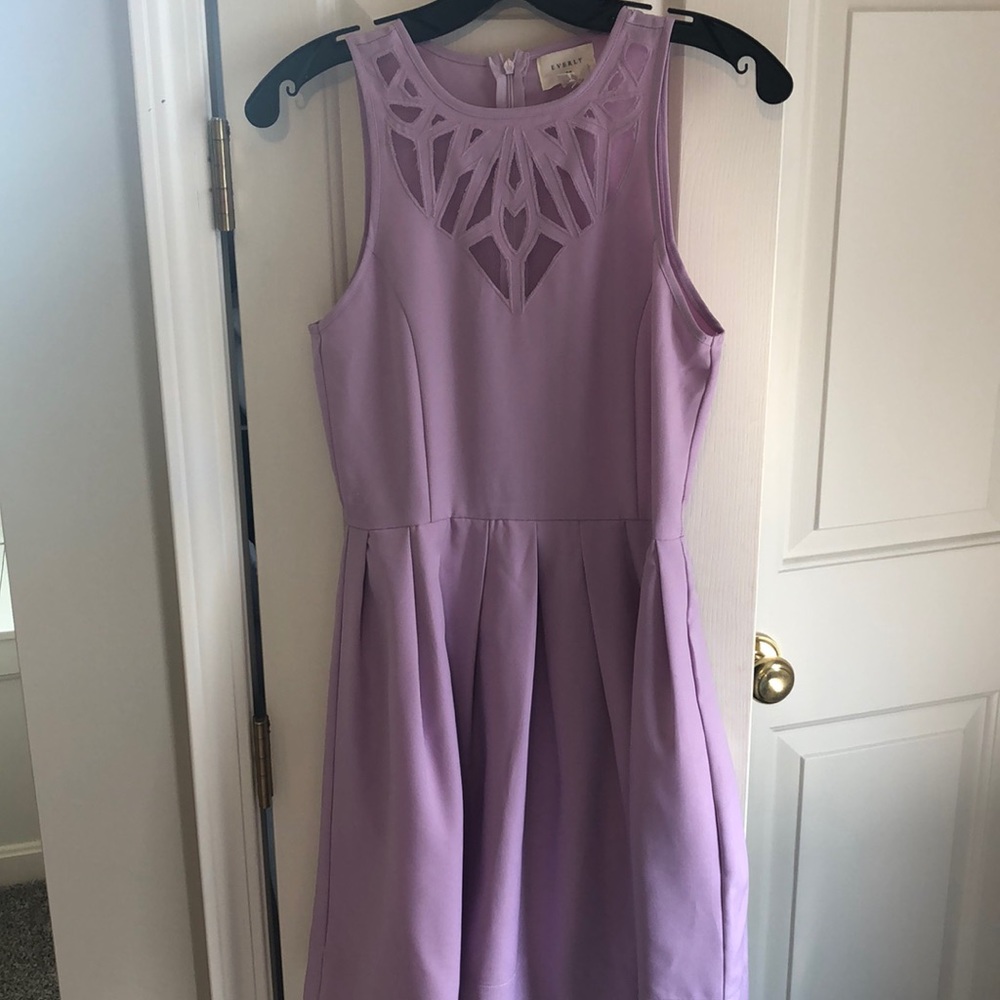 Lilac Dress- Everly Brand small